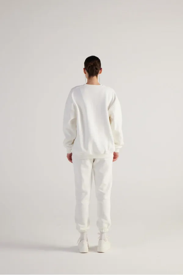 Fine Sweatshirt Ecru