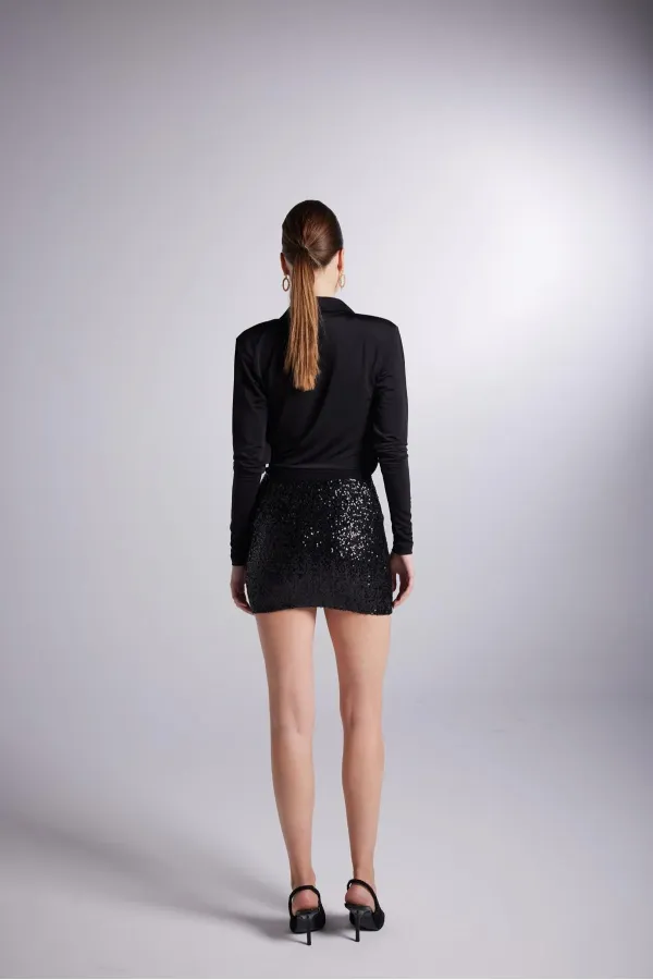 Taylor Bodysuit Black