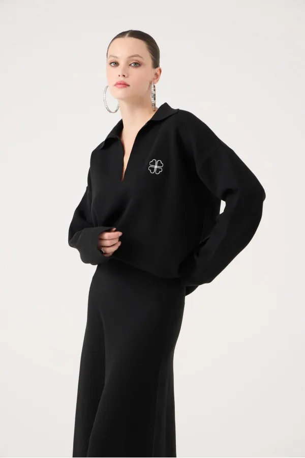 Zoi Knitwear Sweater Black