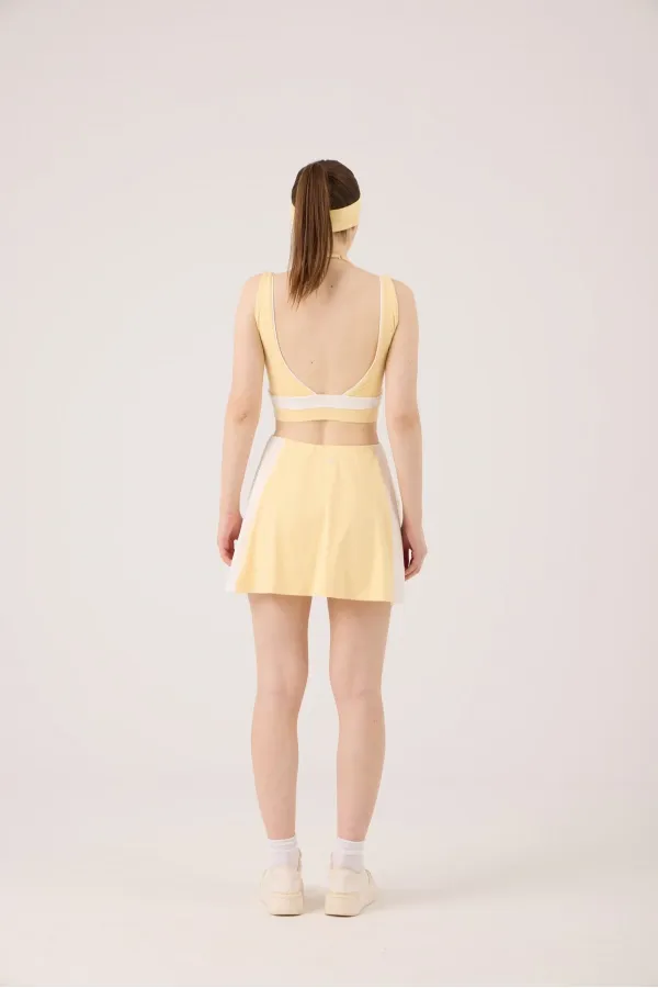 V-Neck Stella Bustier Yellow