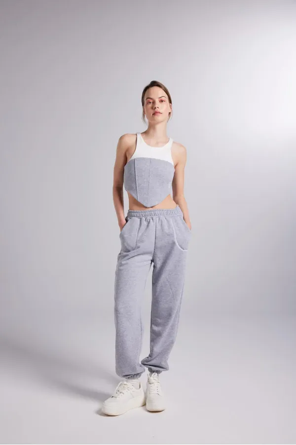 Pantalon de survêtement Rhode gris