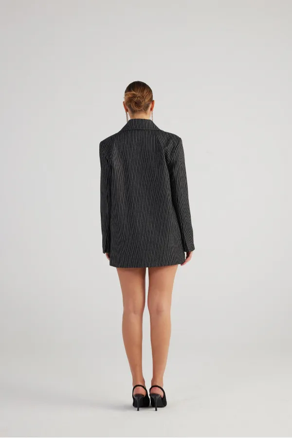 Veste blazer Eden noire