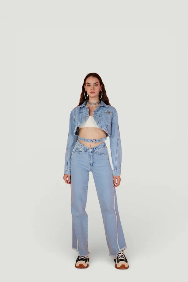 Biana Jean Pantolon Mavi