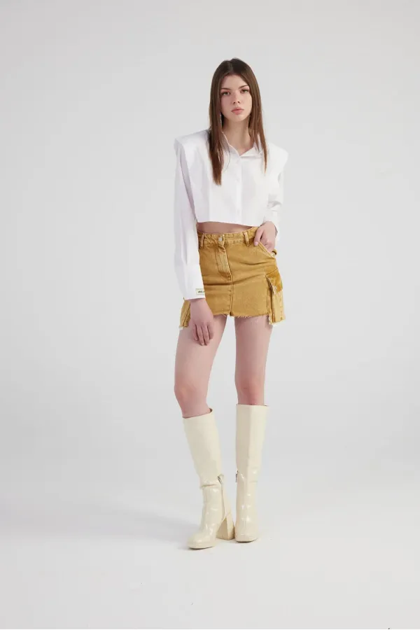 Rusted Jean Etek Camel