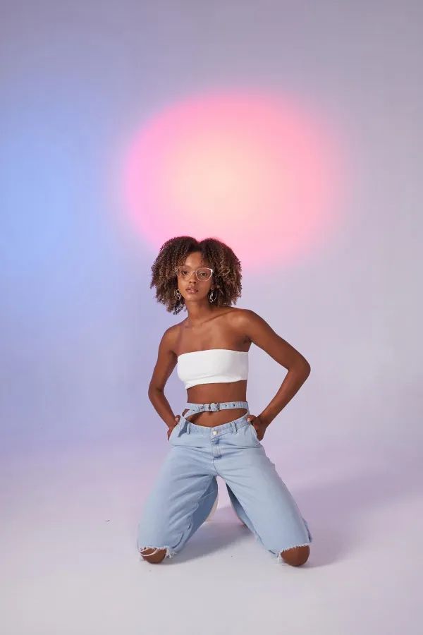 Viento Jean Pantolon Mavi