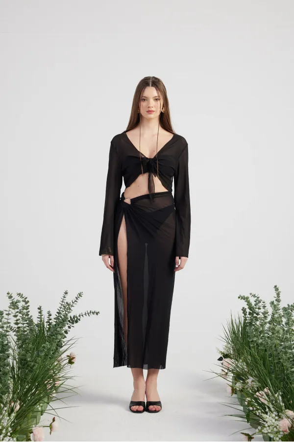 Ringer Pareo Takım Siyah