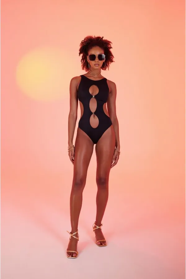 Daring Swimsuit Black