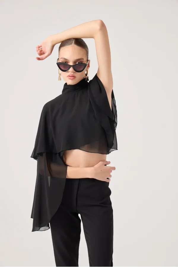 Bena Bluz Siyah