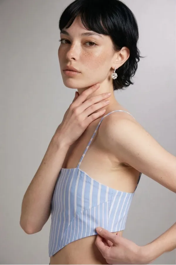 Bustier Harmony bleu