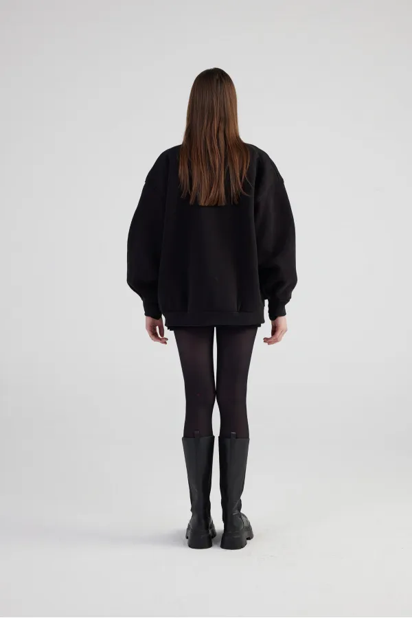 Veste bomber Alexa noire