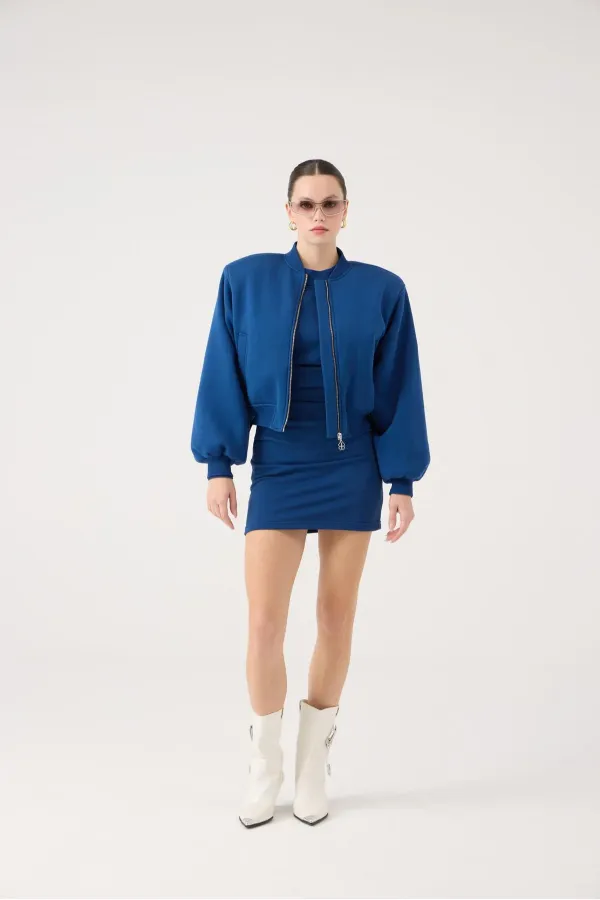 Parker Bomber Jacket Blue