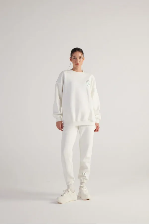 Fine Sweatshirt Ecru