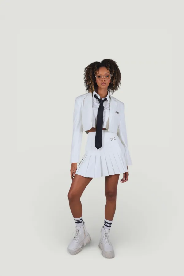 College Deri Etek Ekru