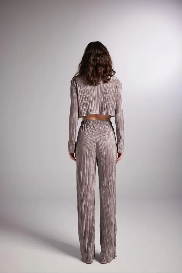 Pantalon confortable en vison