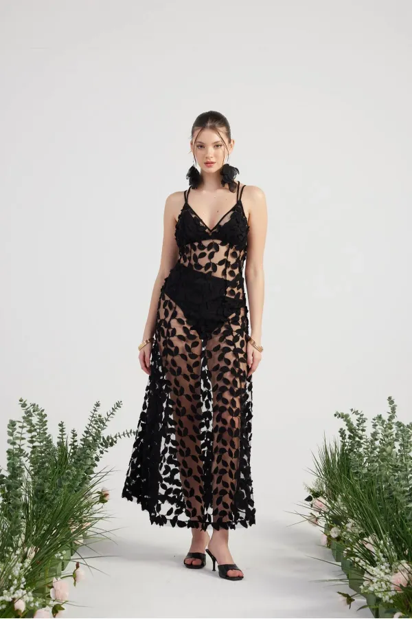 Beatriz Elbise Siyah