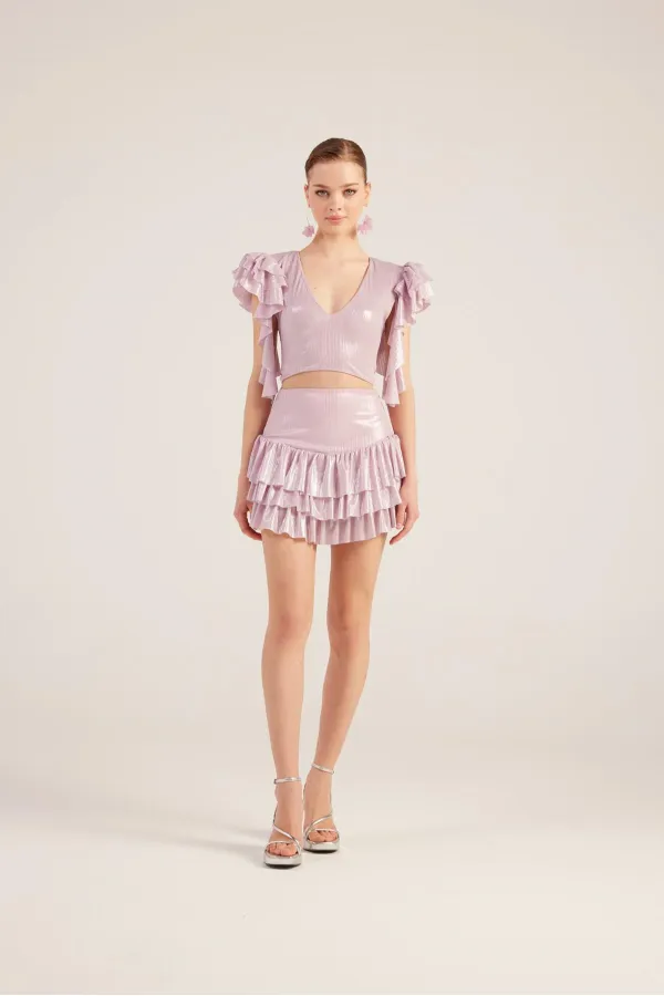 Combinaison rose de grand-mère