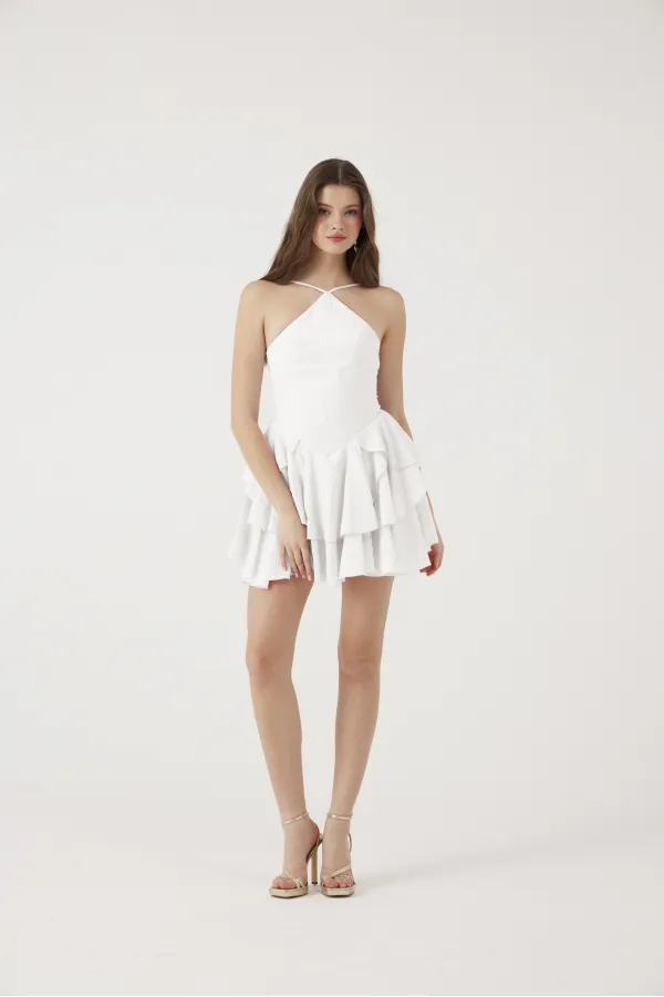 Keira Dress White