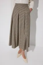 PİLELİ CEPLİ ETEK