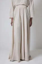 KETEN DOKULU GÖMLEK ETEK TAKIM