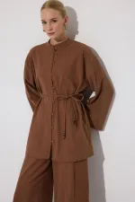 ENSEMBLE CHEMISE ET PANTALON 100 % COTON