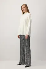 PAYETLİ BOL PAÇA PANTOLON