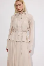 VİSKOZ GÖMLEK ETEK TAKIM