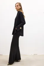 CHEMISE EN VISCOSE À DENTELLE FLORALE