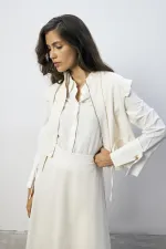 100% COTTON VEST AND SKIRT SET