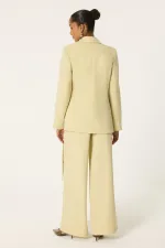 TIE-UP JACKET AND TROUSER SET