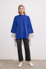 KNITTED TUNIC WITH POCKETS