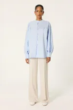 RELAX SHIRT WITH PIPING