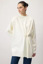 KNITTED TUNIC WITH ACCESSORIES