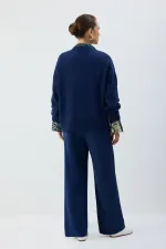 PANTALON CÔTELÉ AVEC TAILLE ÉLASTIQUE