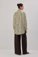 MİNİ LEOPAR DESENLİ GÖMLEK