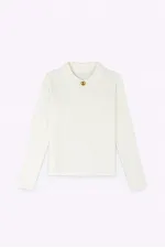 CHEMISE TRICOTÉE À BROCHE