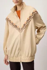 EMBROIDERED RAINCOAT EMBROIDERED RAINCOAT