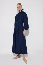 FİYONK DETAYLI DENİM TAKIM