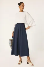 ELASTIC WAIST SKIRT ELASTIC WAIST SKIRT