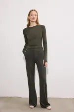 BODY À MANCHES LONGUES ET À MI-CHEVEUX