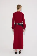 PARÇALI ÖRME ELBİSE