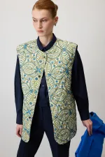 DESENLİ KAPİTONE YELEK