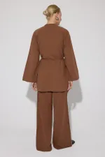 ENSEMBLE CHEMISE ET PANTALON 100 % COTON