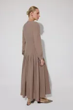 PADDED MAXI DRESS PADDED MAXI DRESS