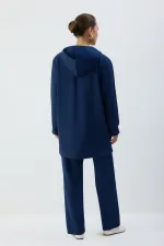 FERMUARLI KAPÜŞONLU CEKET