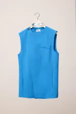 KETEN DOKULU KRUVAZE YELEK