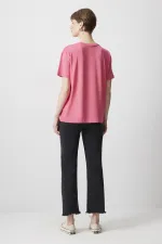 T-SHIRT À MANCHES COURTES 100% COTON