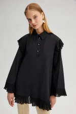 ŞİFON FIRFIR DETAYLI TUNİK