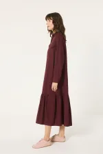 ROBE CHEMISE EN POPLIN