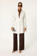 BELİ KEMERLİ CEKET