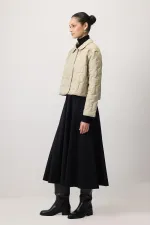 BİYE DETAYLI KAPİTONE CEKET